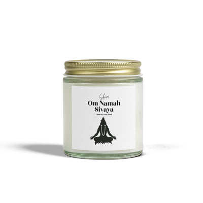 Shiva Soy Candle – Om Namah Sivaya | Spiritual Meditation Candle