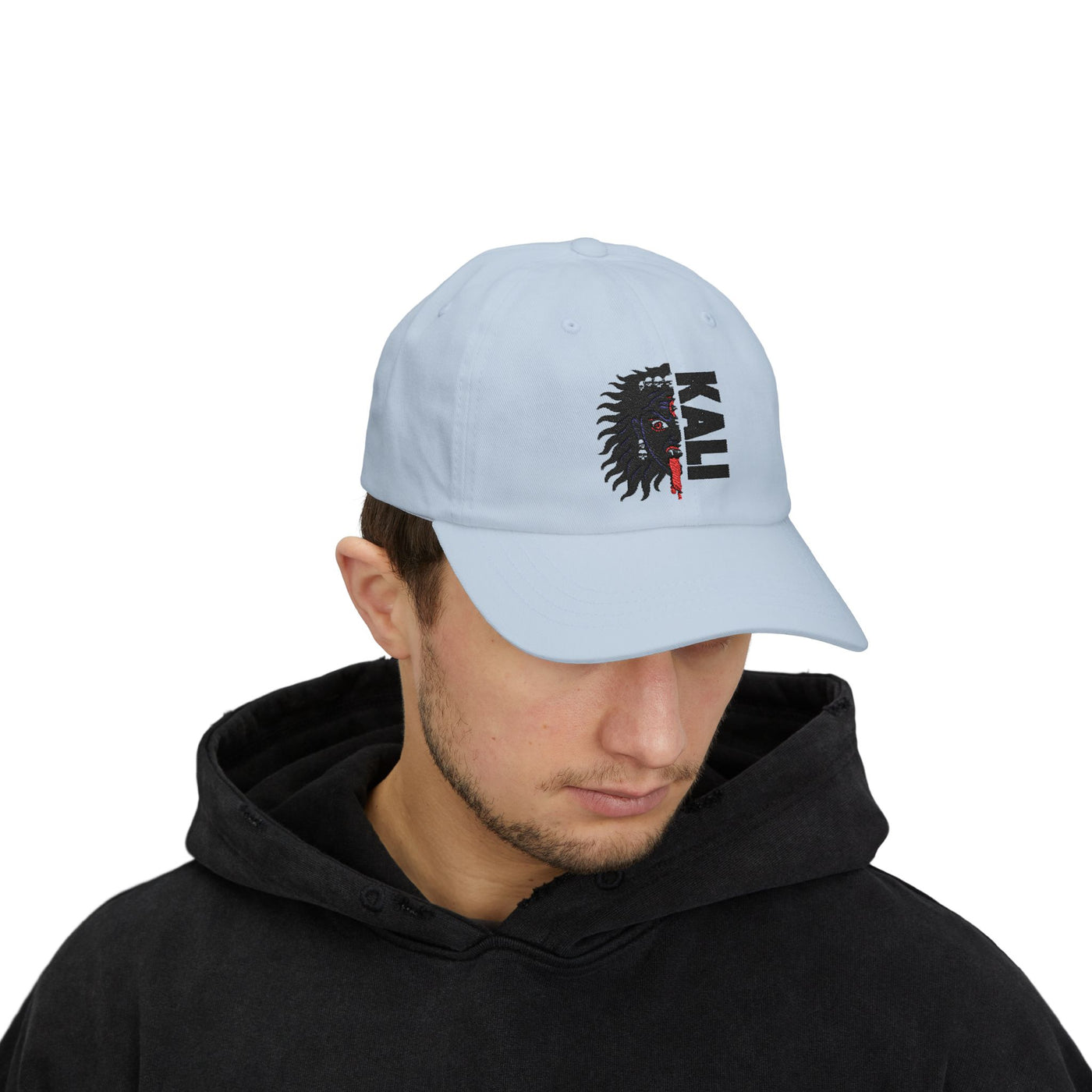 Kali Goddess Embroidered Cap | Hindu Deity Baseball Hat | Spiritual Streetwear