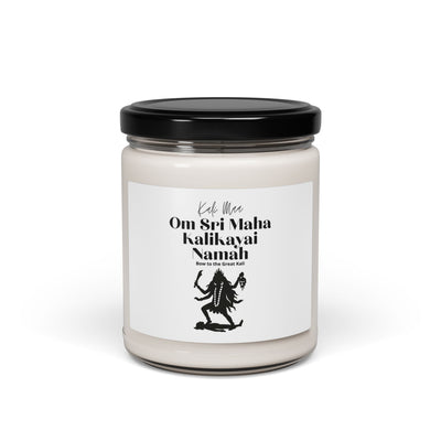 Kali Maa Soy Candle – Om Sri Maha Kalikayai Namah | Spiritual Meditation Candle