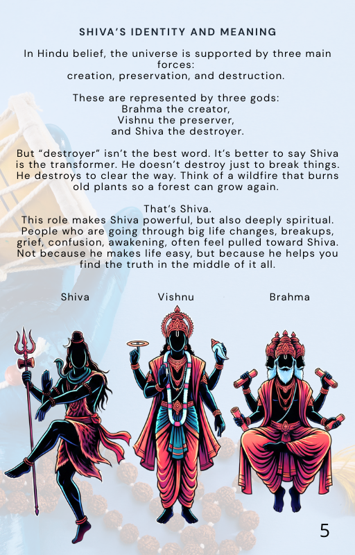 Experience Lord Shiva in a way that feels simple, real, and grounding.