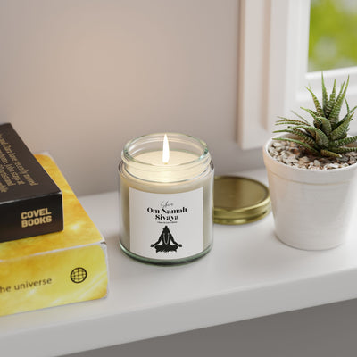 Shiva Soy Candle – Om Namah Sivaya | Spiritual Meditation Candle