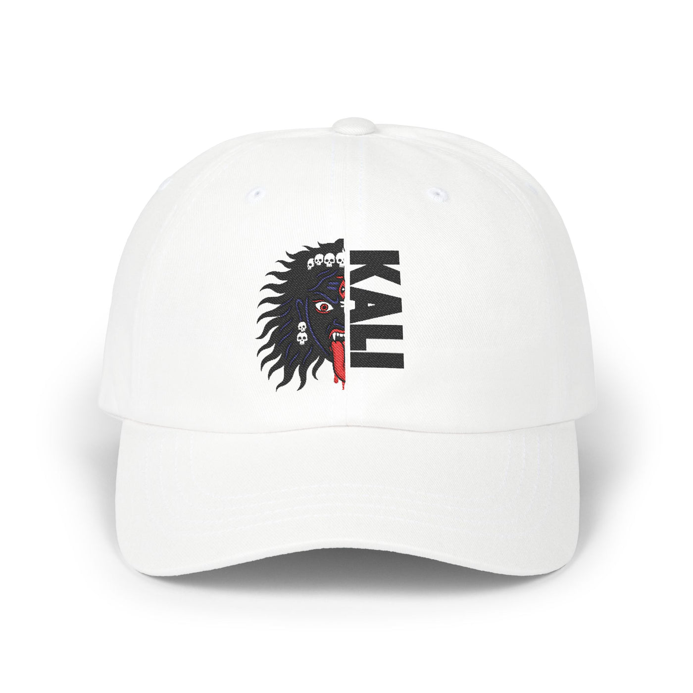 Kali Goddess Embroidered Cap | Hindu Deity Baseball Hat | Spiritual Streetwear