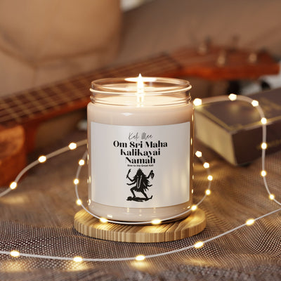 Kali Maa Soy Candle – Om Sri Maha Kalikayai Namah | Spiritual Meditation Candle