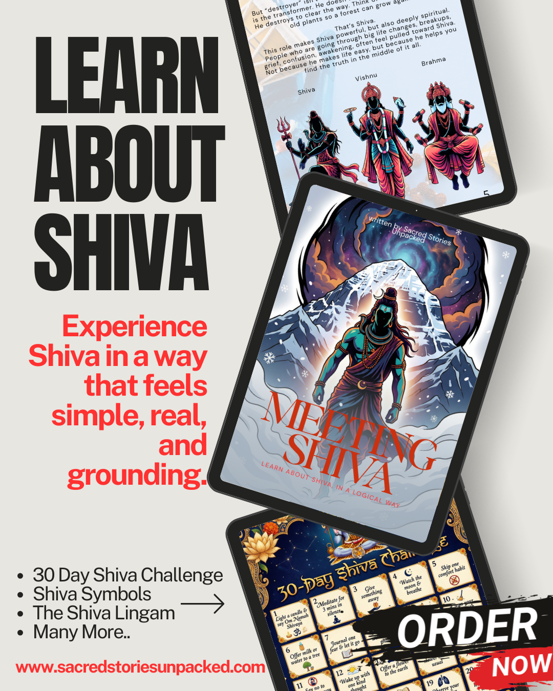 Experience Lord Shiva in a way that feels simple, real, and grounding.